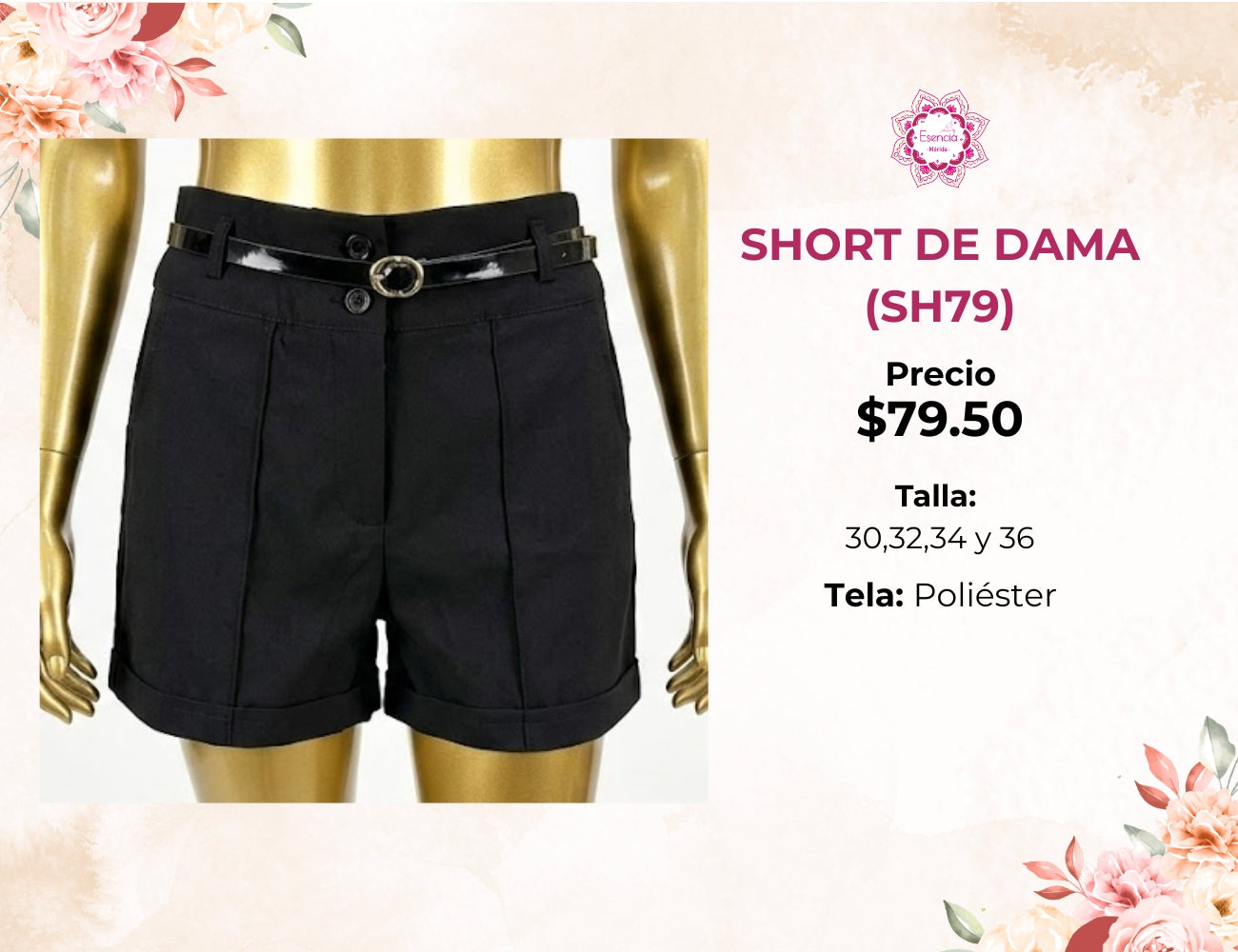 SHORT DE DAMA (SH79)