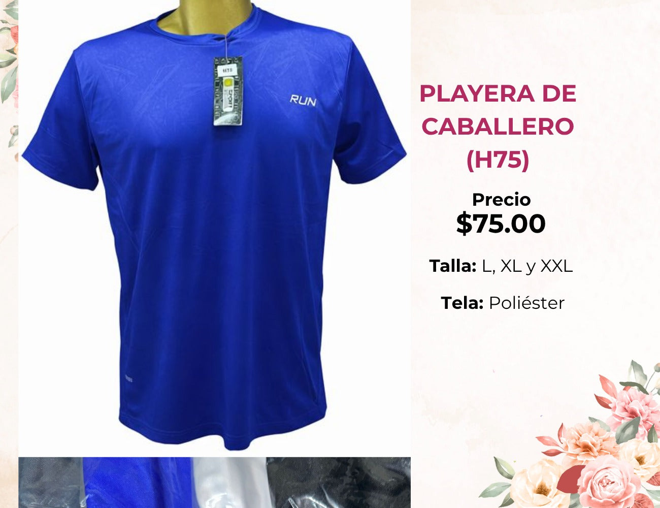 CAMISA DE CABALLERO (H75)