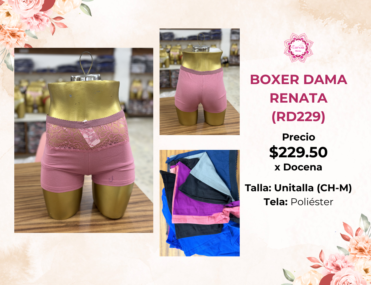 BOXER DE DAMA (RD229)