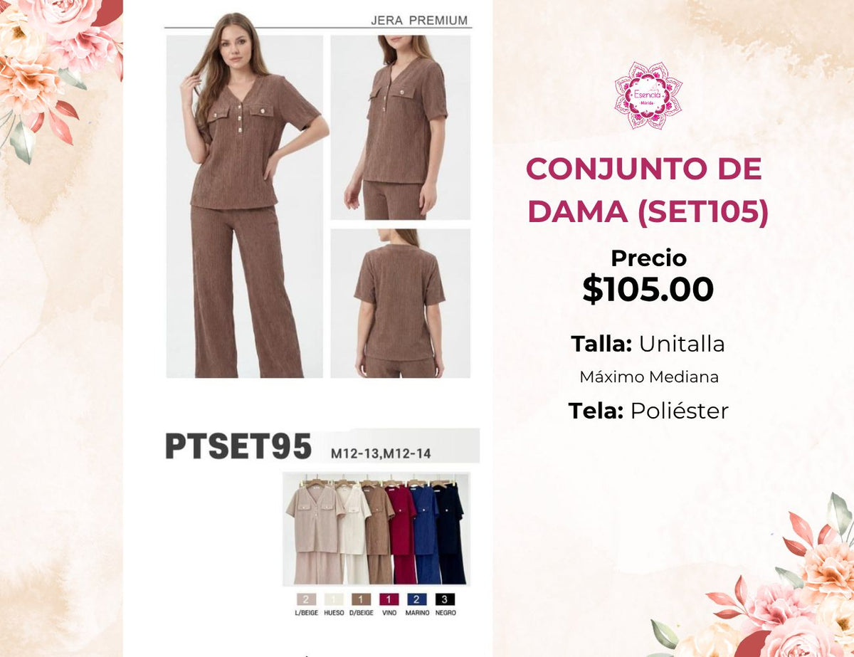 CONJUNTO DE DAMA (SET105)