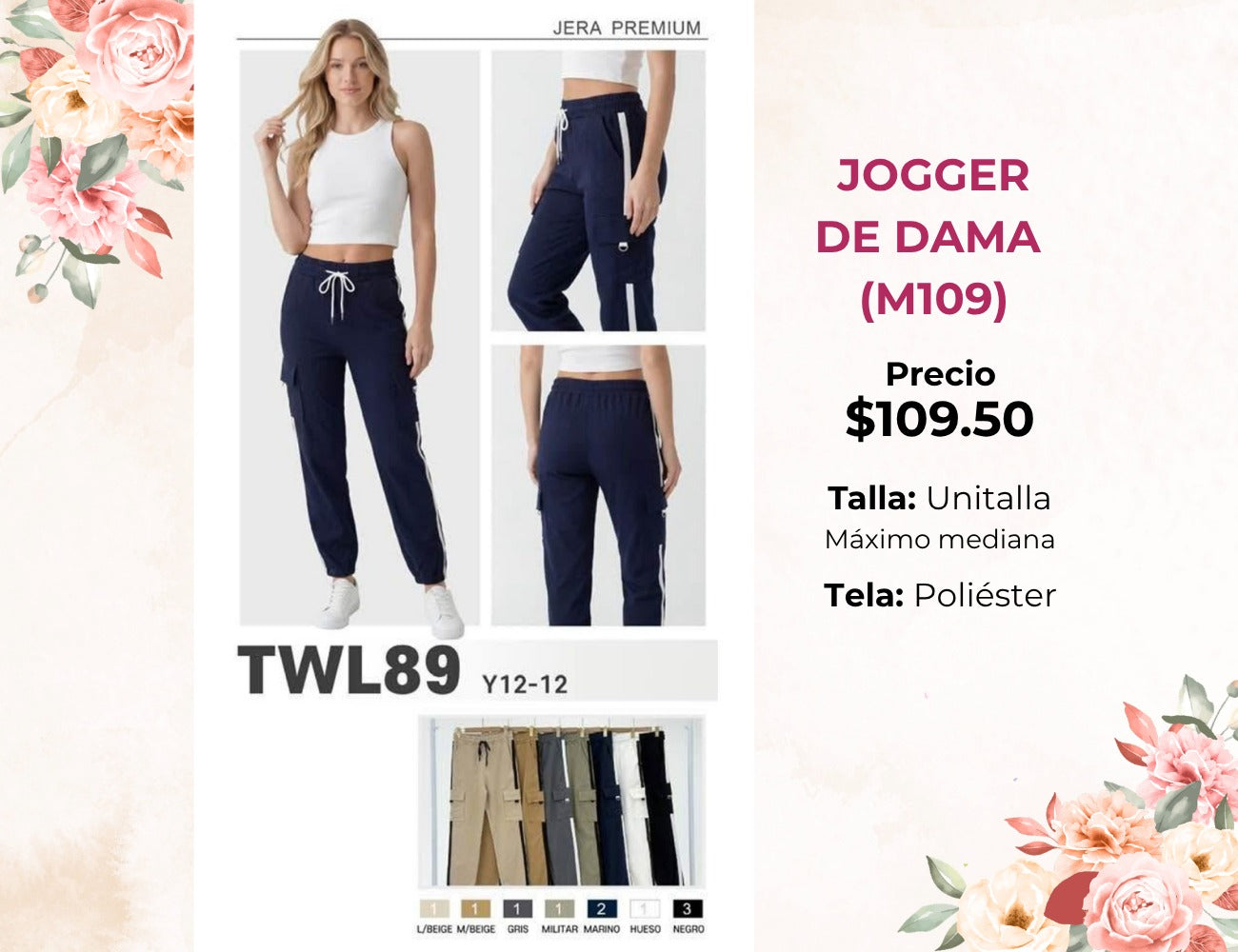JOGGER DE DAMA (M109)