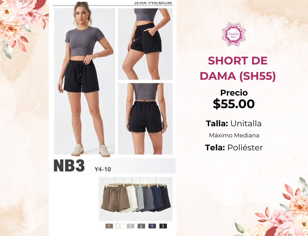 SHORT DE DAMA (SH55)