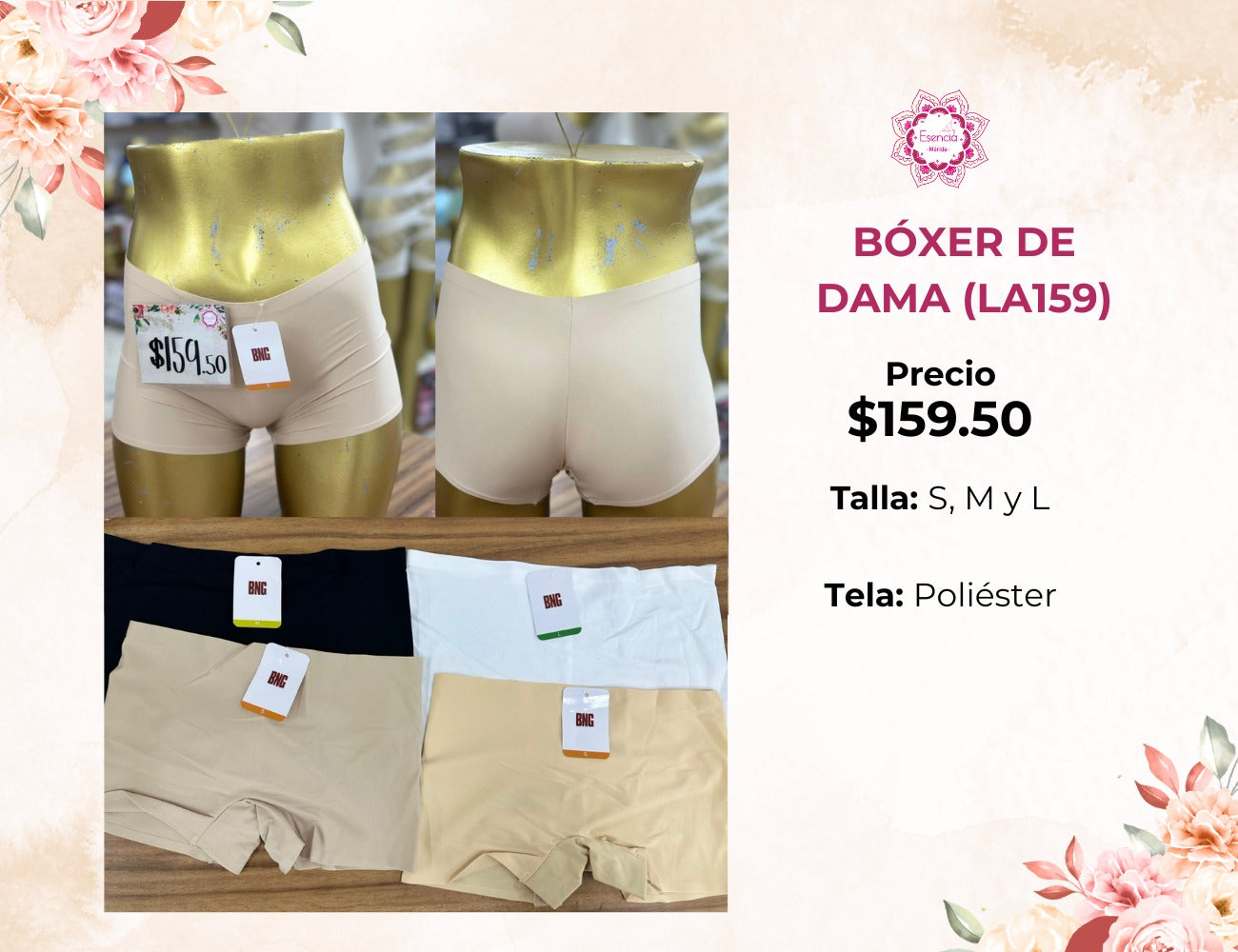 BOXER DE DAMA LASSER (LA159)