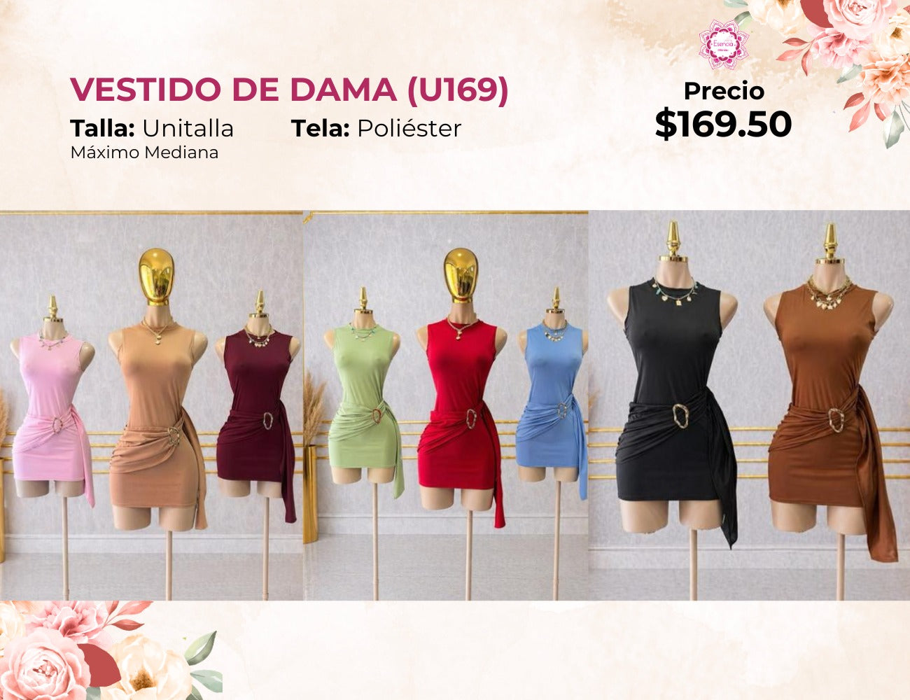 VESTIDO DE DAMA (U165)