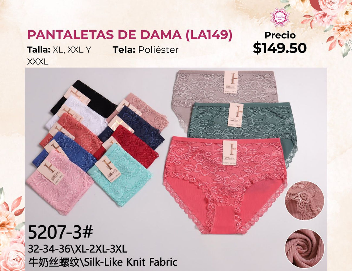 PANTALETAS DE DAMA (LA149)