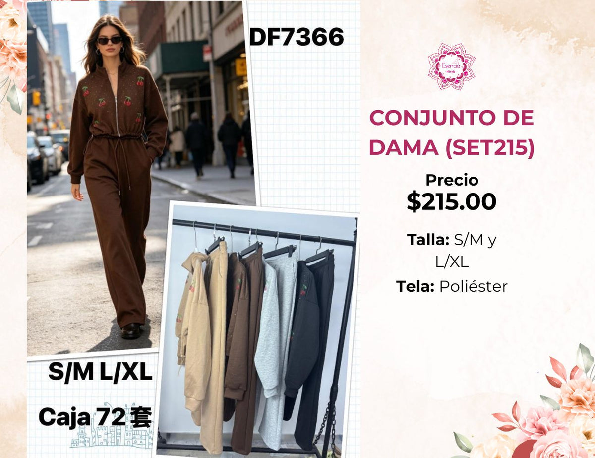 CONJUNTOS DE DAMA CALIDAD PREMIUM (SET215)