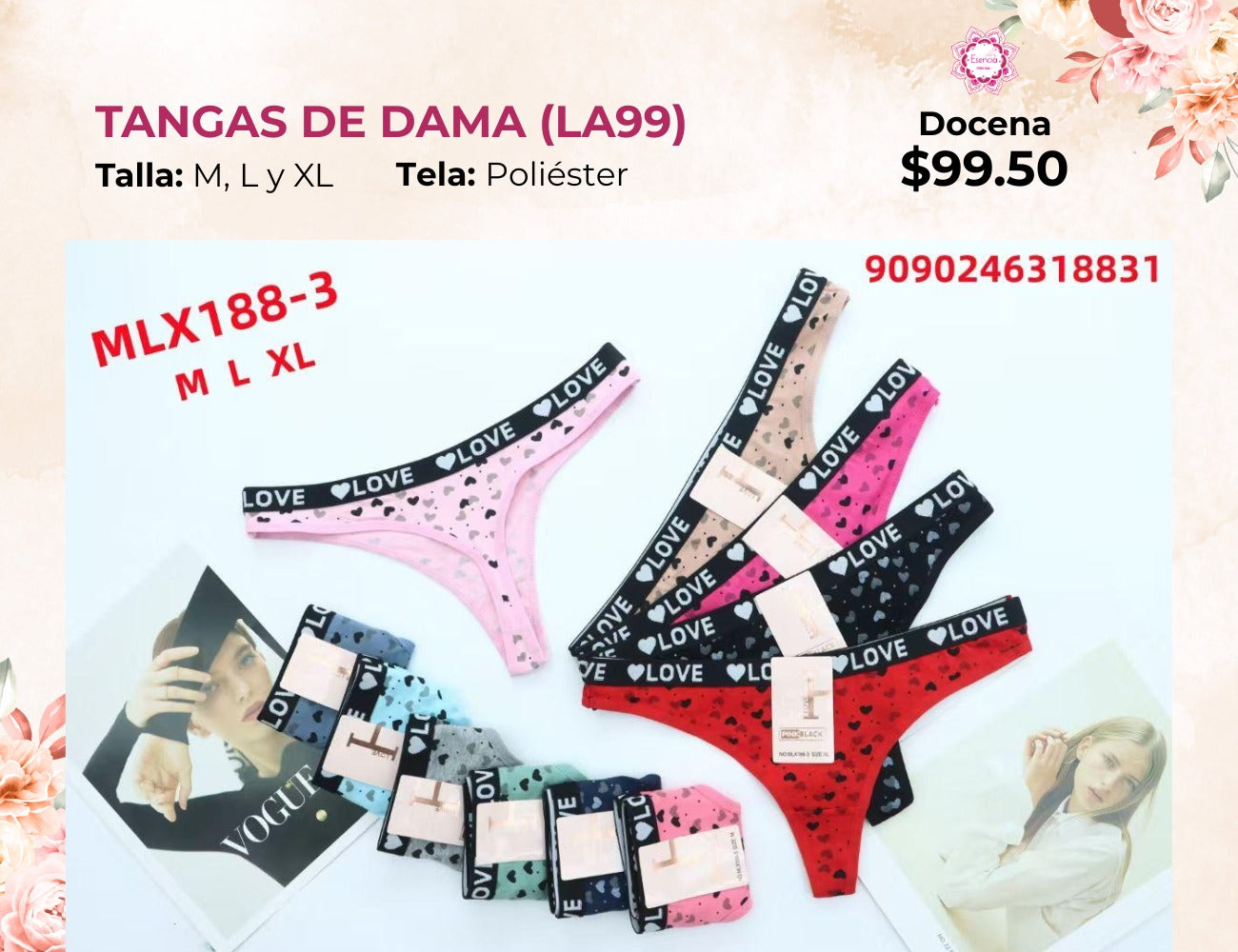 TANGAS PARA DAMA (LA99)