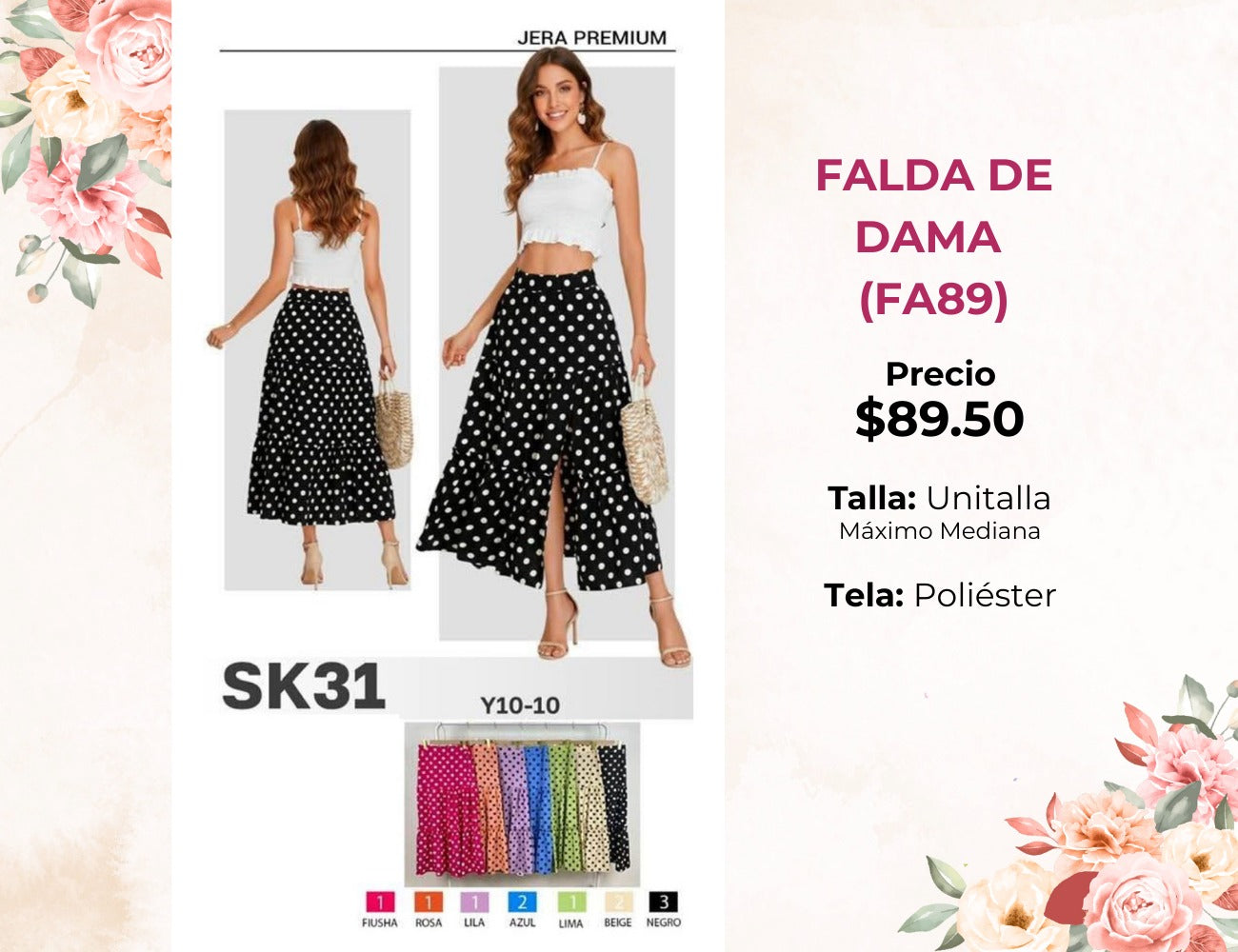 FALDA DE DAMA (FA89)