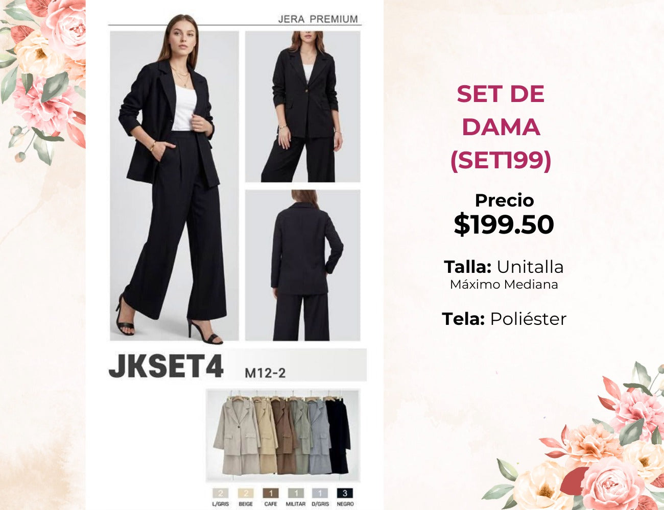 SET DE DAMA (SET199)