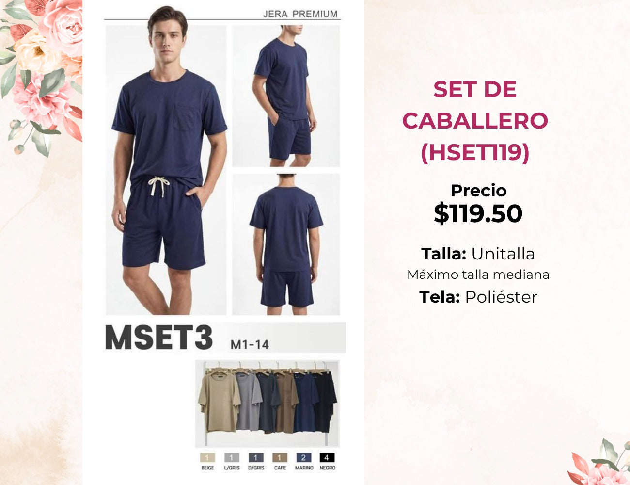 CONJUNTO DE CABALLERO (HSET119)