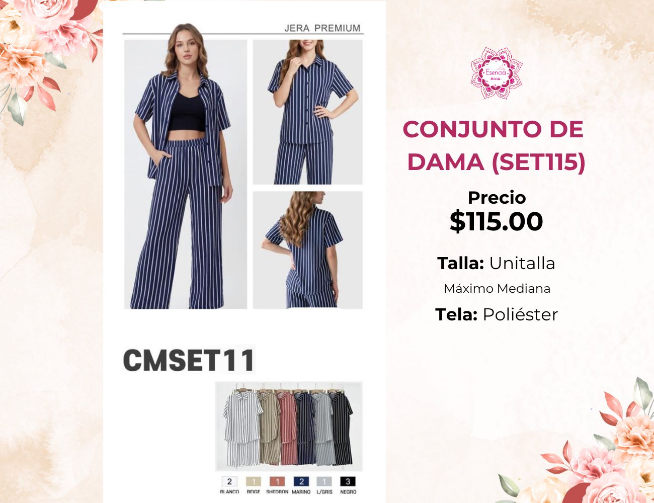 CONJUNTO DE DAMA (SET115)
