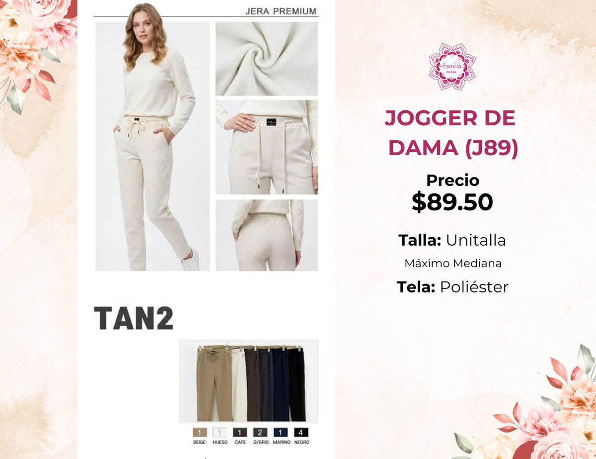 JOGGER DE DAMA (J89)
