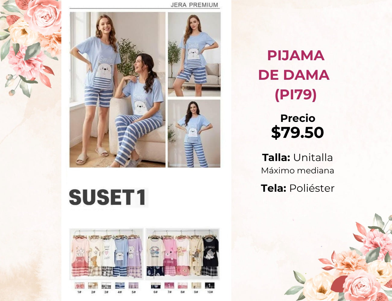 PIJAMA DE DAMA (PI79)