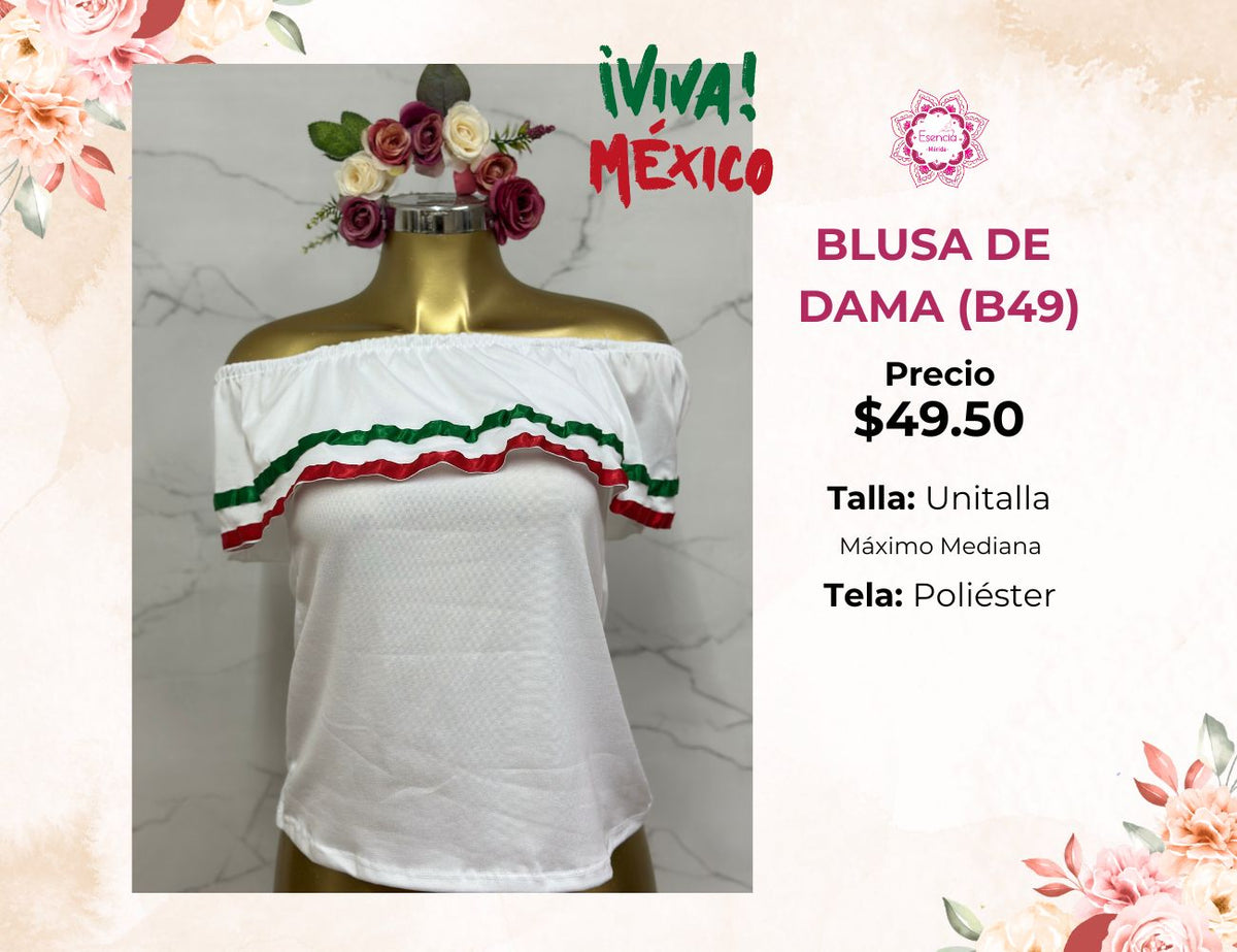 BLUSAS MEXICANAS (B49)