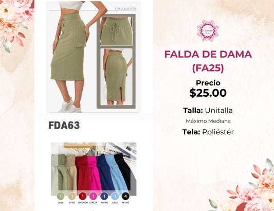 FALDA DE DAMA (FA25)
