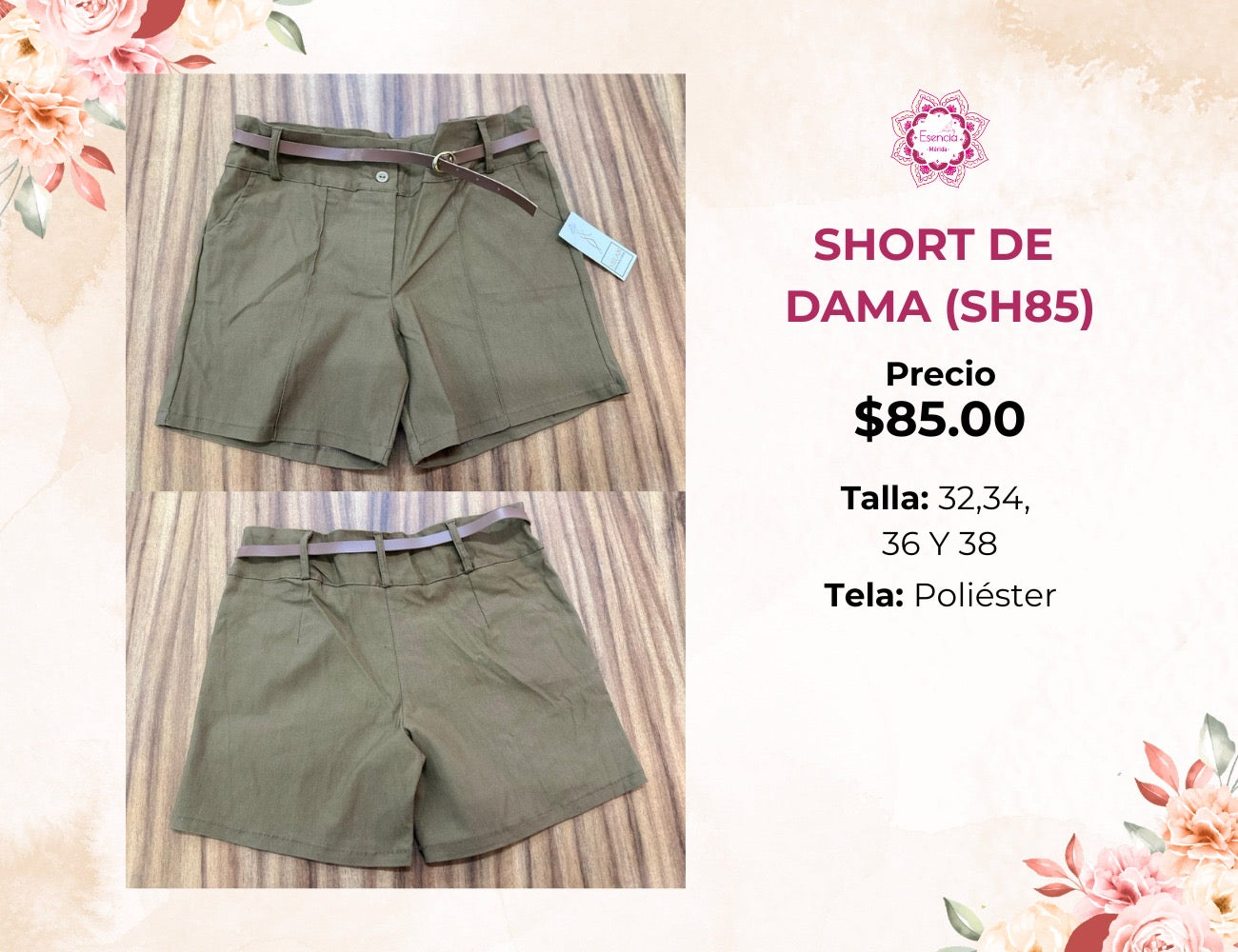 SHORT DE DAMA (SH85)
