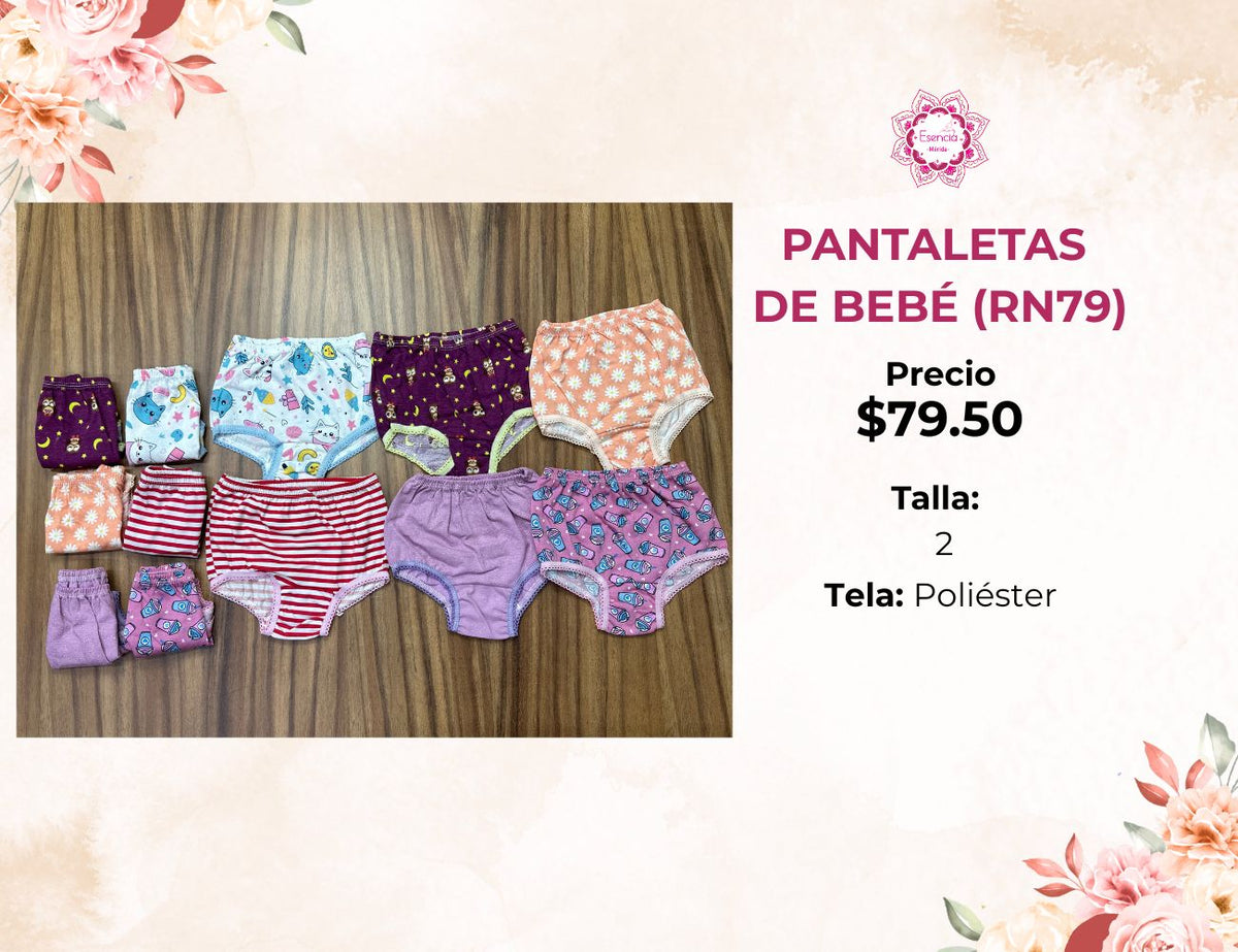 PANTALETA DE BEBÉ (RN79)
