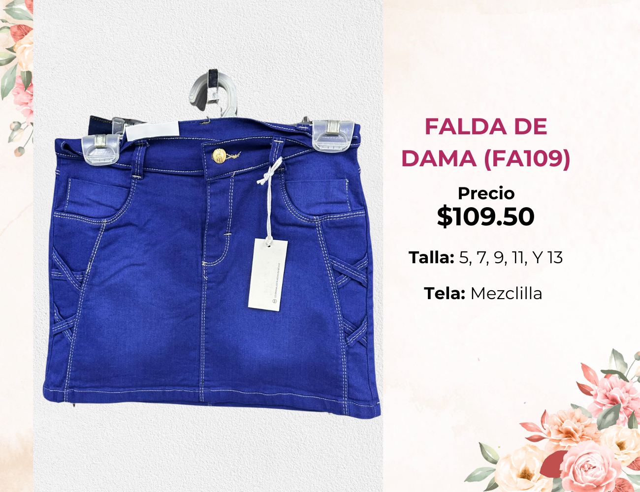 FALDA DE DAMA (FA109)