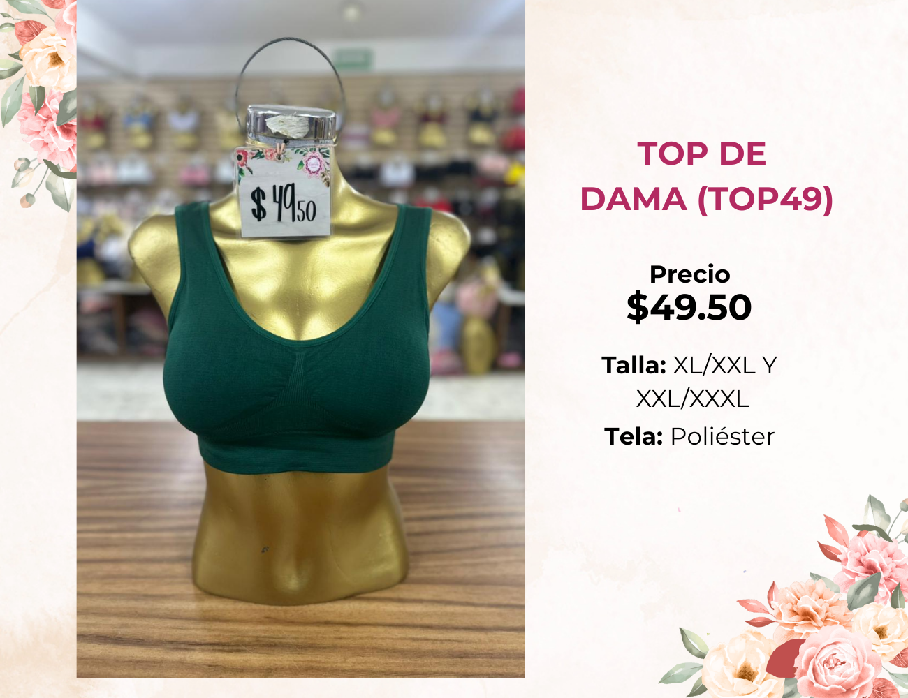 TOP DE DAMA (TOP49)