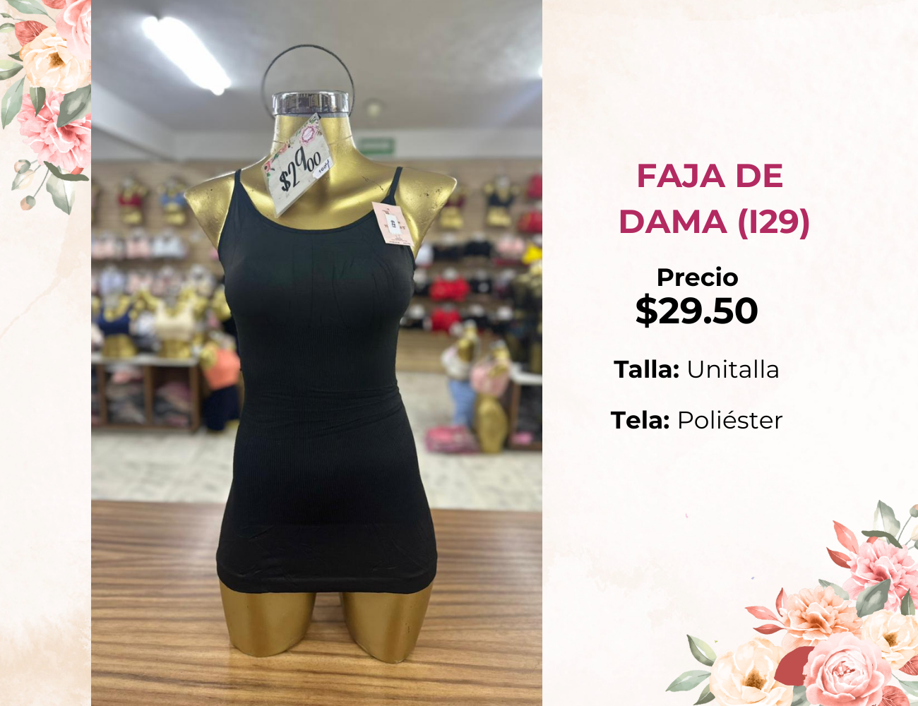 FAJA PARA DAMA (I29)