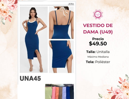 VESTIDOS DE DAMA (U49)