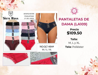PANTALETAS DE DAMA (LA109)