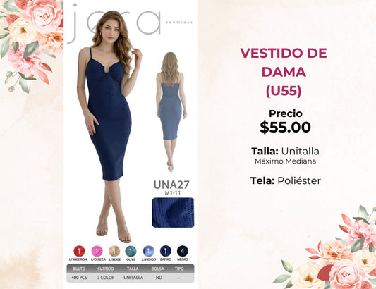 VESTIDO DE DAMA (U55)