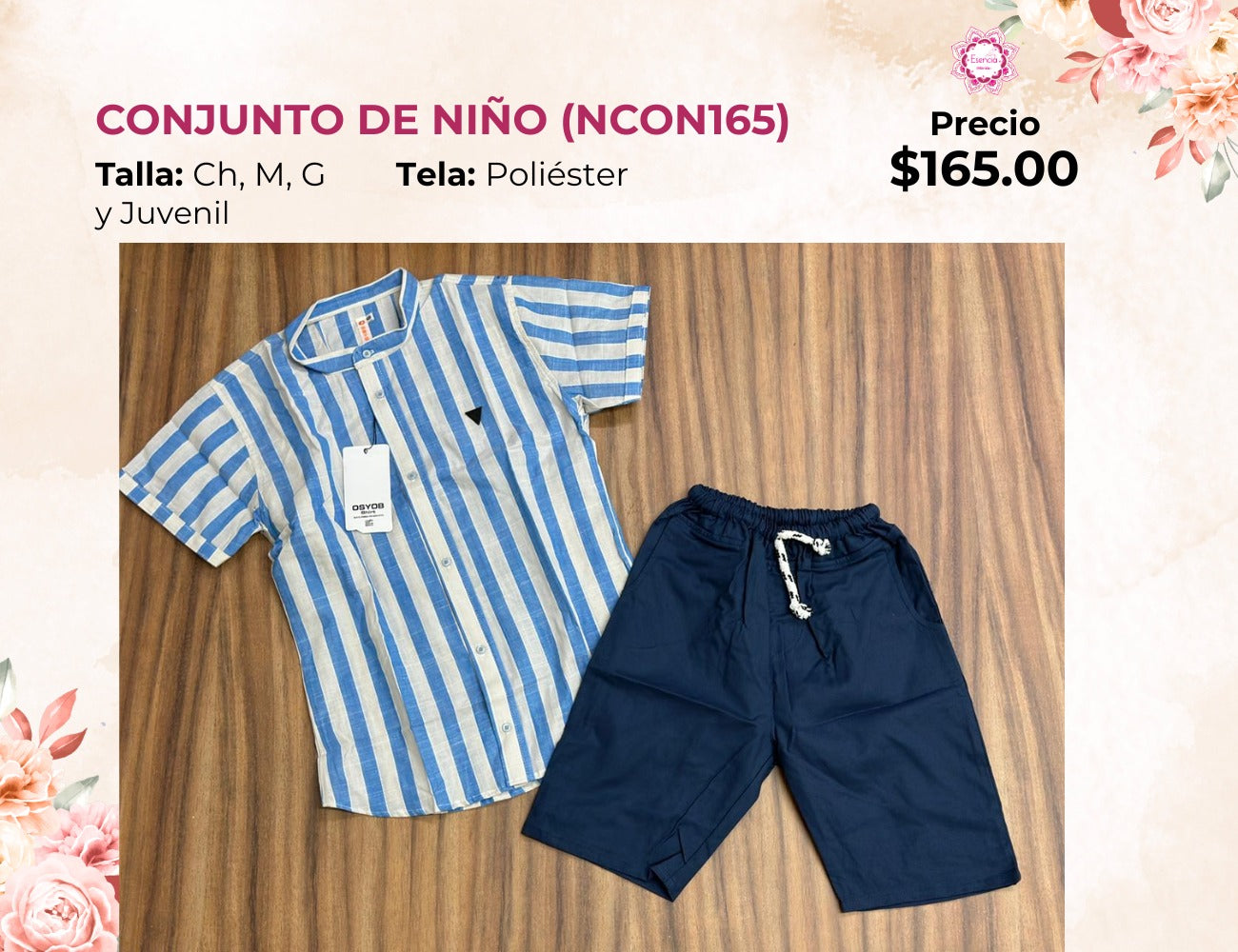 CONJUNTO DE NIÑO (NCON165)