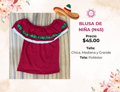 BLUSAS DE NIÑA (N45)