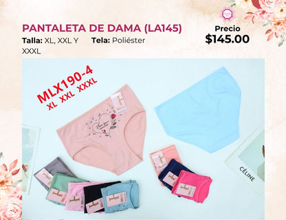 PANTALETA DE DAMA EXTRA (LA145)