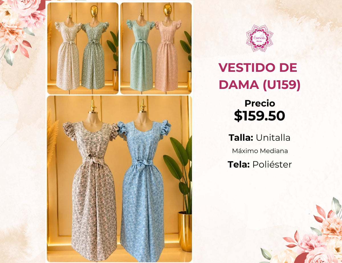VESTIDOS PARA DAMA (U159)
