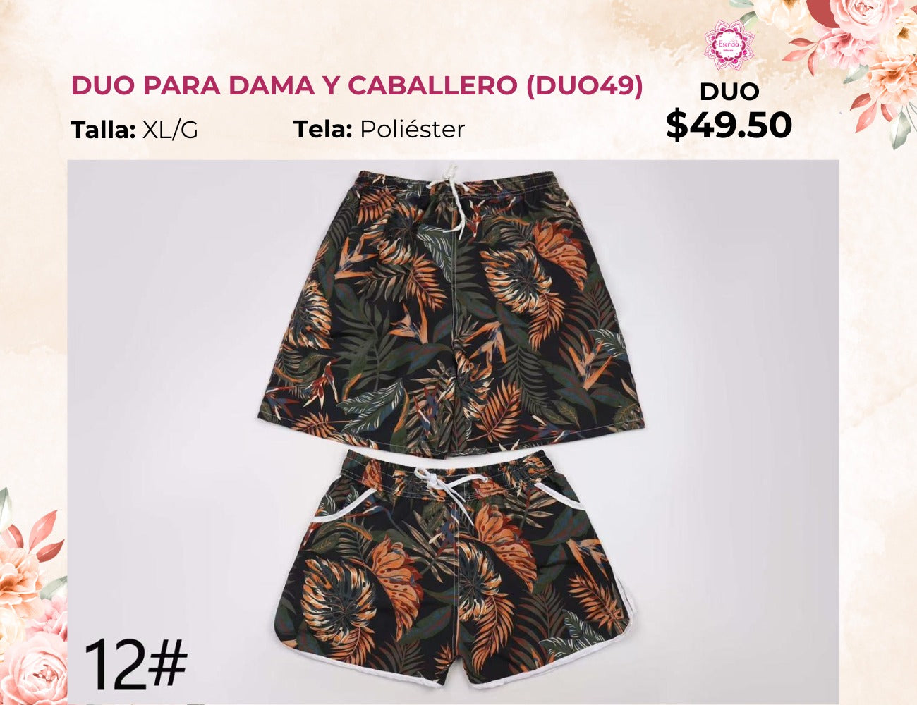 DÚO DE DAMA Y CABALLERO (DUO49)