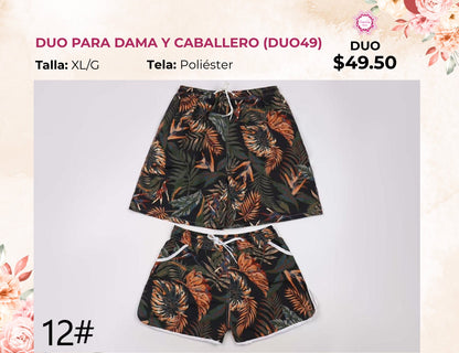 DÚO DE DAMA Y CABALLERO (DUO49)