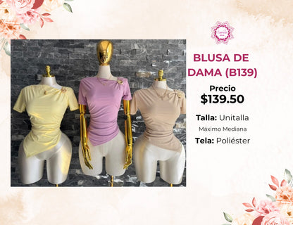 BLUSAS CALIDAD PREMIUM PARA DAMA (B139)