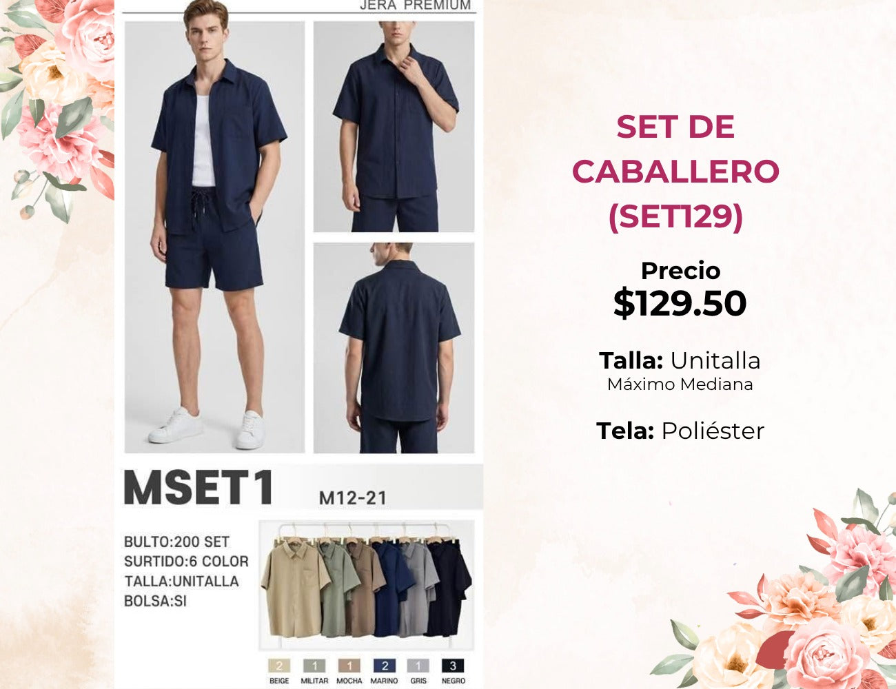 SET DE CABALLERO (SET129)
