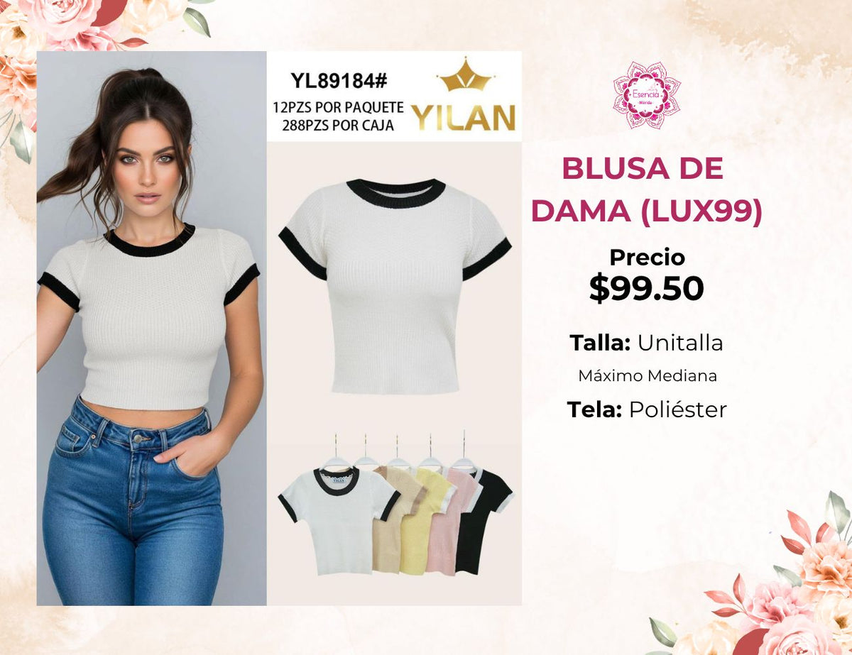 BLUSAS DE DAMA PREMIUM (LUX99)