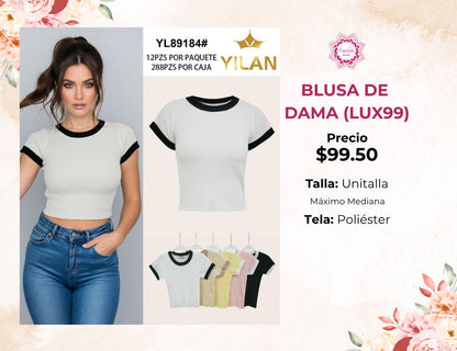 BLUSAS DE DAMA PREMIUM (LUX99)