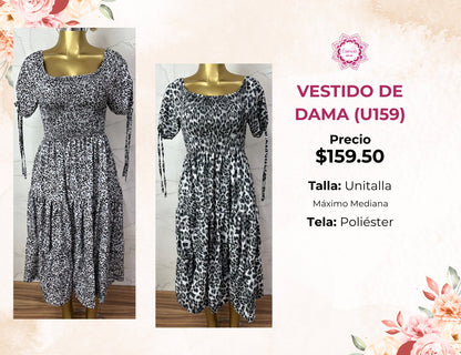 VESTIDO DE DAMA LARGO (U159)