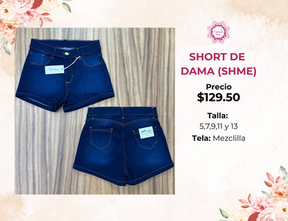 SHORT DE MEZCLILLA (SHME)