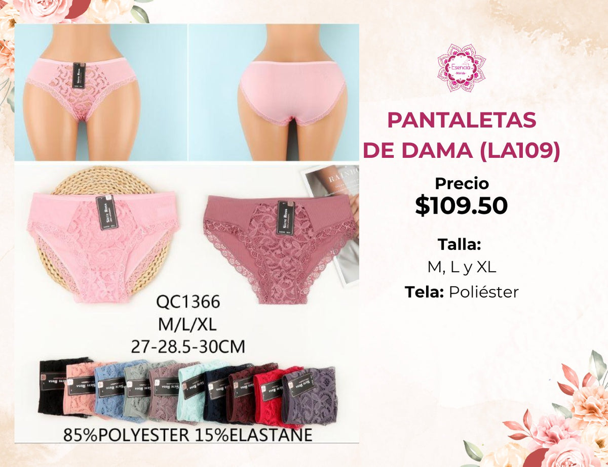 PANTALETAS DE DAMA (LA109)