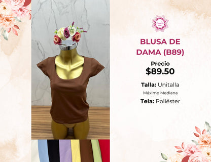 BLUSAS DE DAMA PREMIUM (B89)