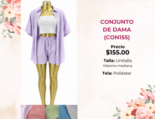 CONJUNTO DE DAMA (CON155)