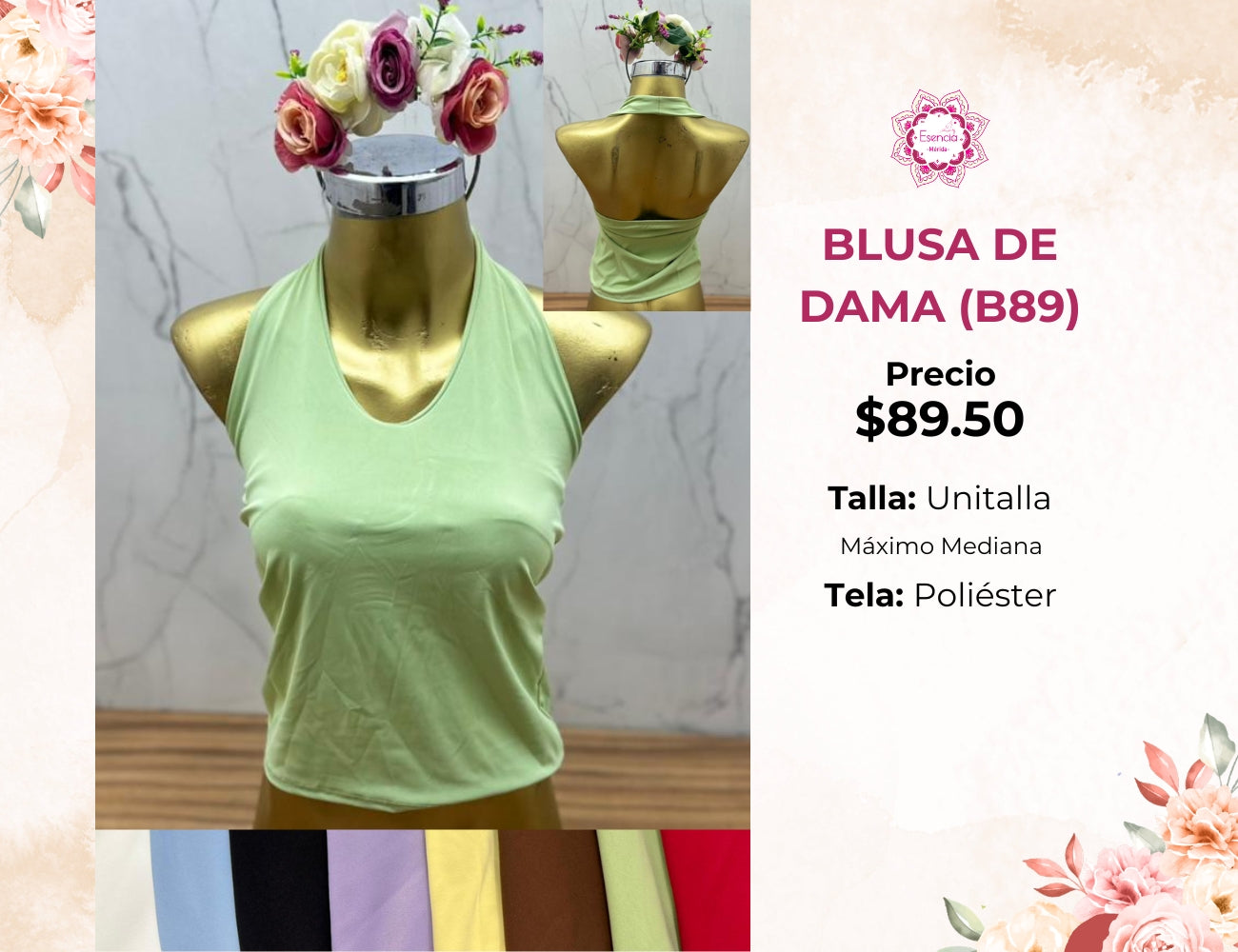BLUSAS DE DAMA PREMIUM (B89)
