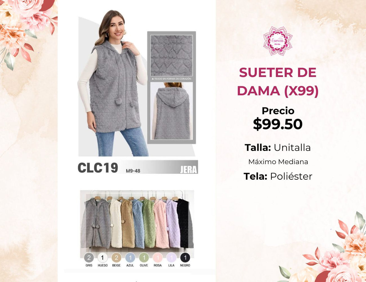 SUÉTER DE DAMA (X99)