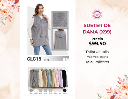 SUÉTER DE DAMA (X99)
