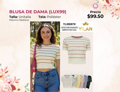BLUSAS DE DAMA PREMIUM (LUX99)