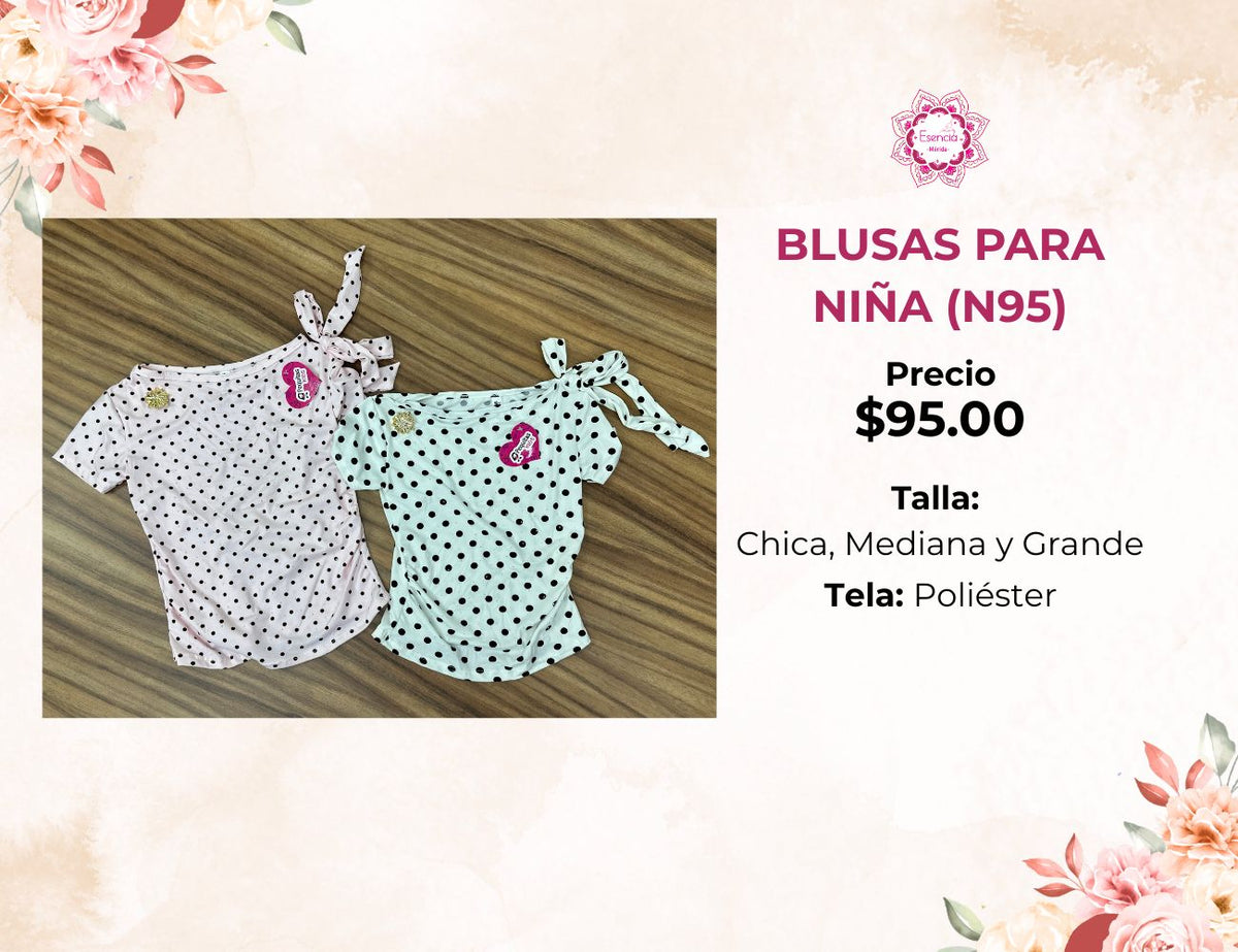 BLUSAS DE NIÑA (N95)