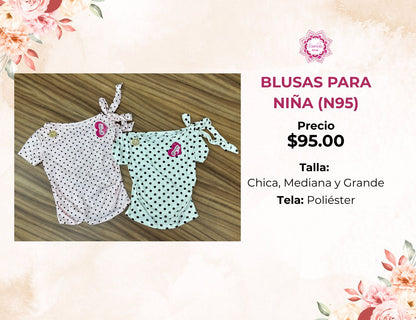 BLUSAS DE NIÑA (N95)