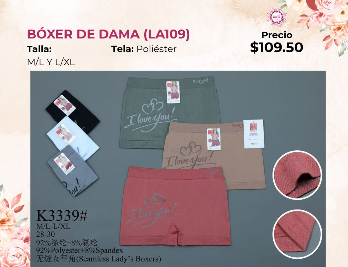 BÓXER DE DAMA (LA109)