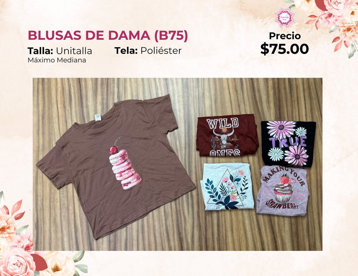 BLUSAS DE DAMA (B75)